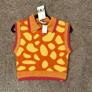 Zara sweater vest